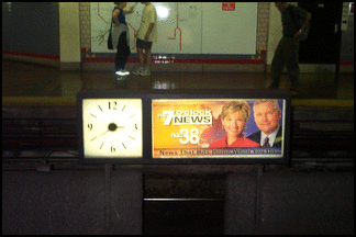Whether it's the MBTA that set this clock or the TV station, this explains a lot.